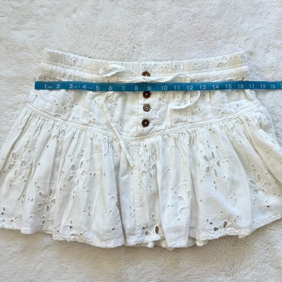 Free People layette white skirt size S Retail 120$ - Picture 7 of 9